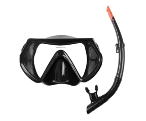 M161+SN67 Black Snorkel Set 拷贝 M161+SN67 浮潜套装