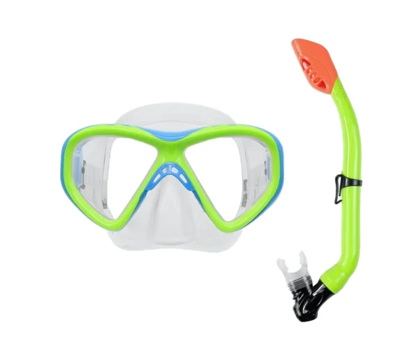 M265+SN16 Kid Snorkel Set Yellow 拷贝 M265+SN16 儿童浮潜套装