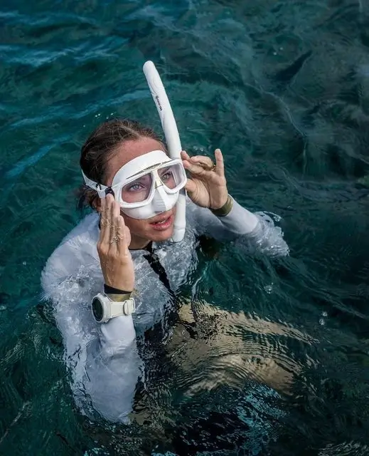 M272+SN52 Freediving Snorkel Set (2)